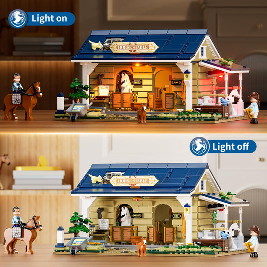 FunWhole stable interior removable room enabling deep scene access