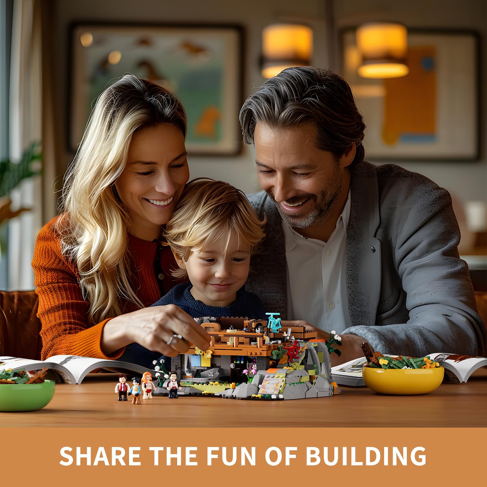FUNWHOLE Two Builders Pack supports shared building fun and family time