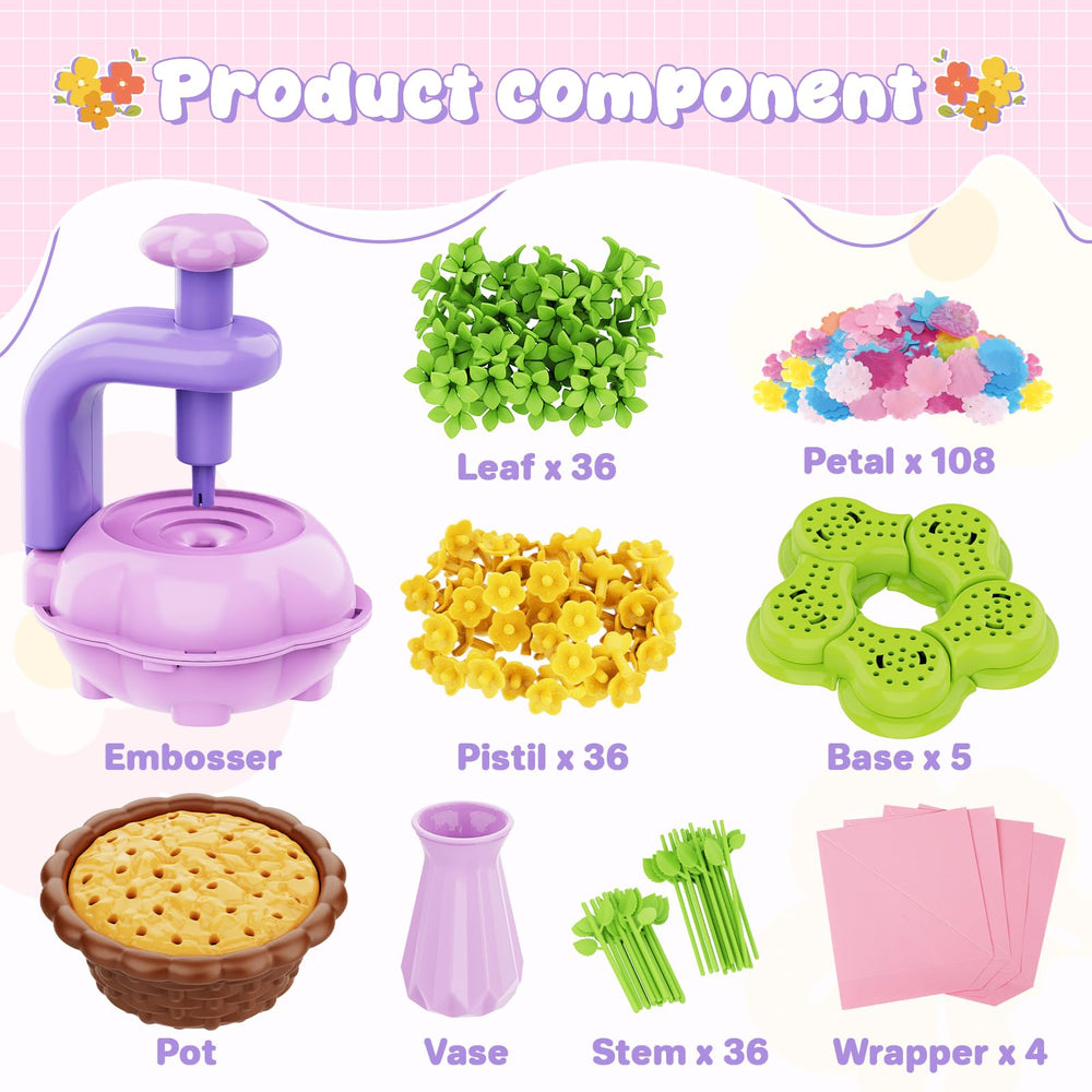 FUNZBO flower base and vase setup sparks decorative creativity at home.