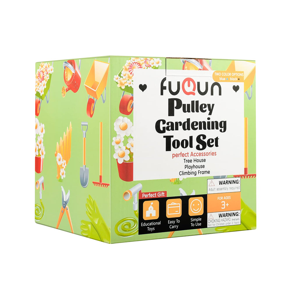 FUQUN backyard play area assembly offers simple installation.