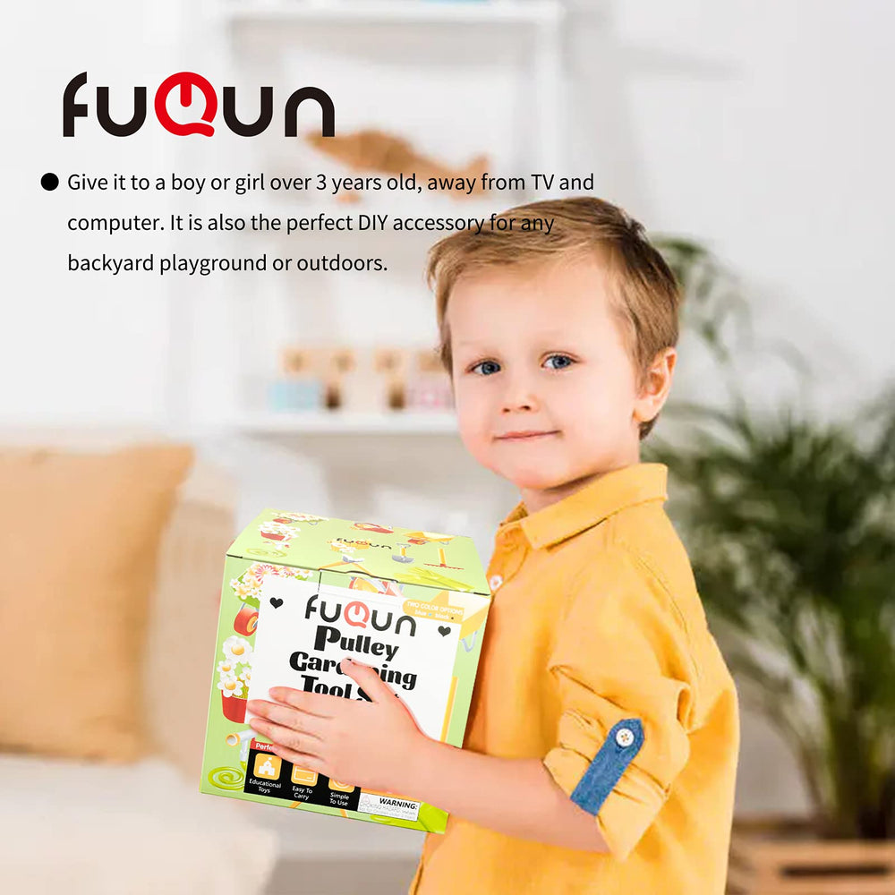 FUQUN cable and hooks enable quick, secure tree setup.