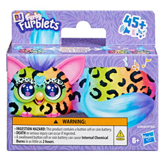 Furby DJ Furblets heart gem activates music for fun interactions.