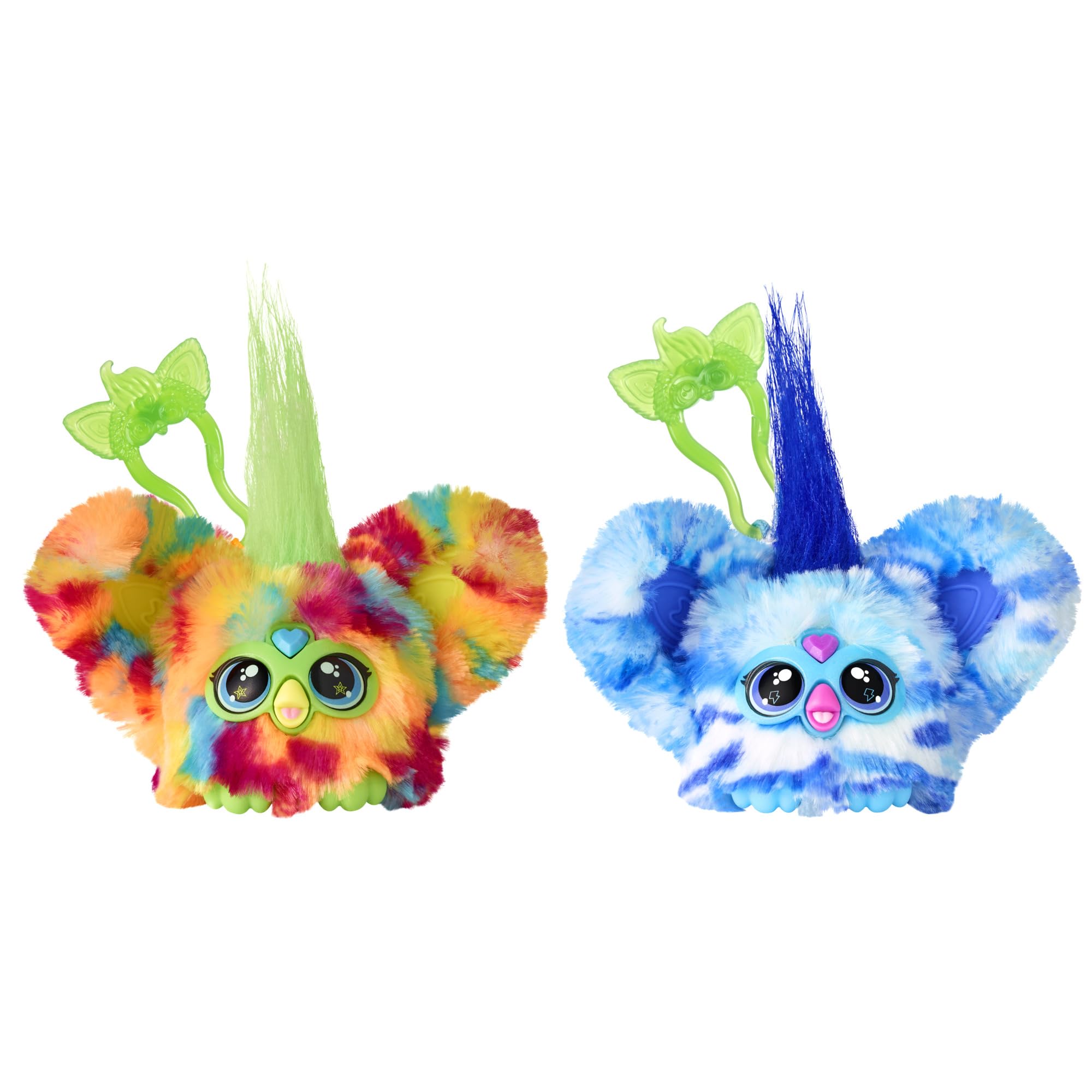 Furby Furblets Interactive Buttons: press beaks and gems to trigger music.