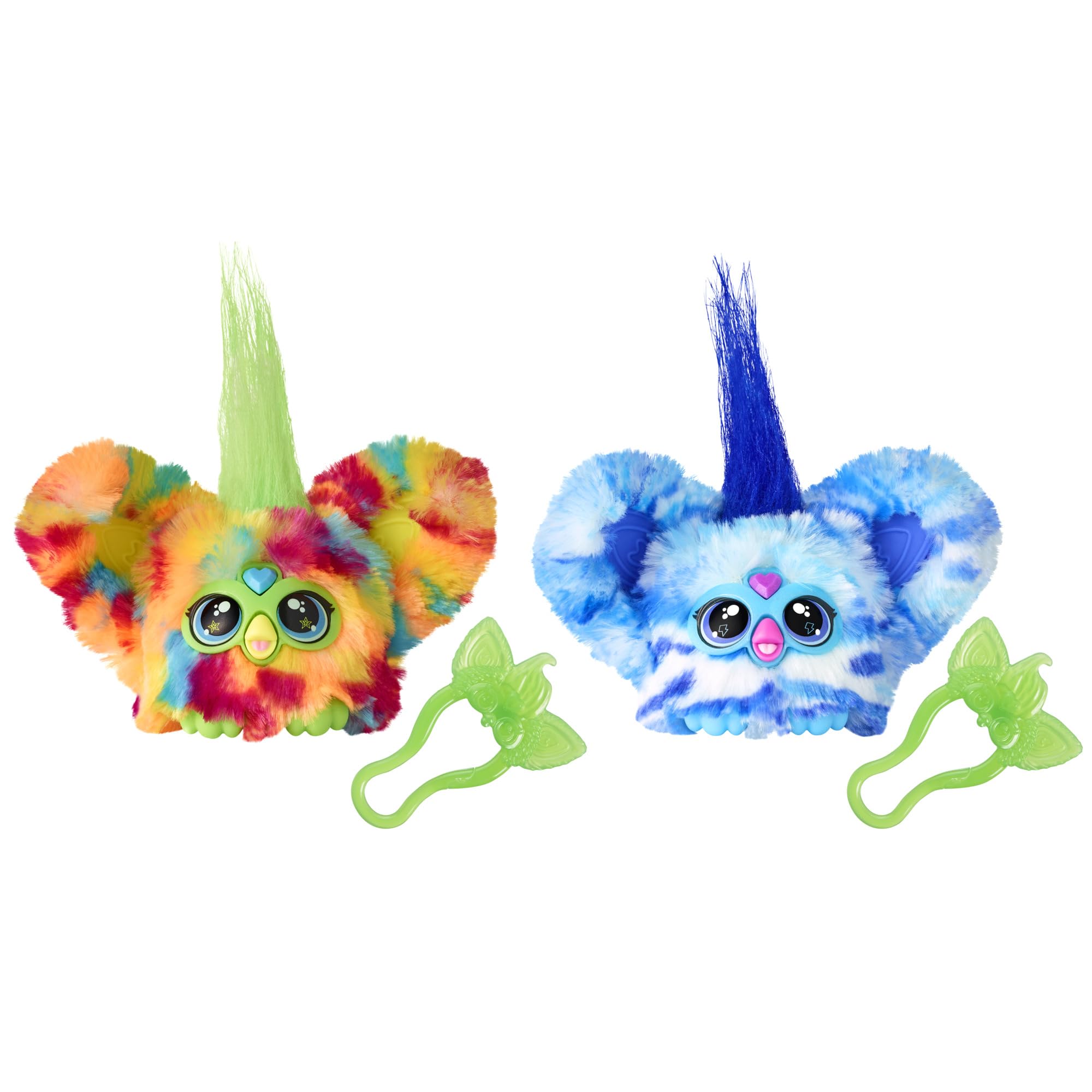 Furby Furblets Pix-Elle Pixelfur: vibrant mini plush for on-the-go play and backpack use.