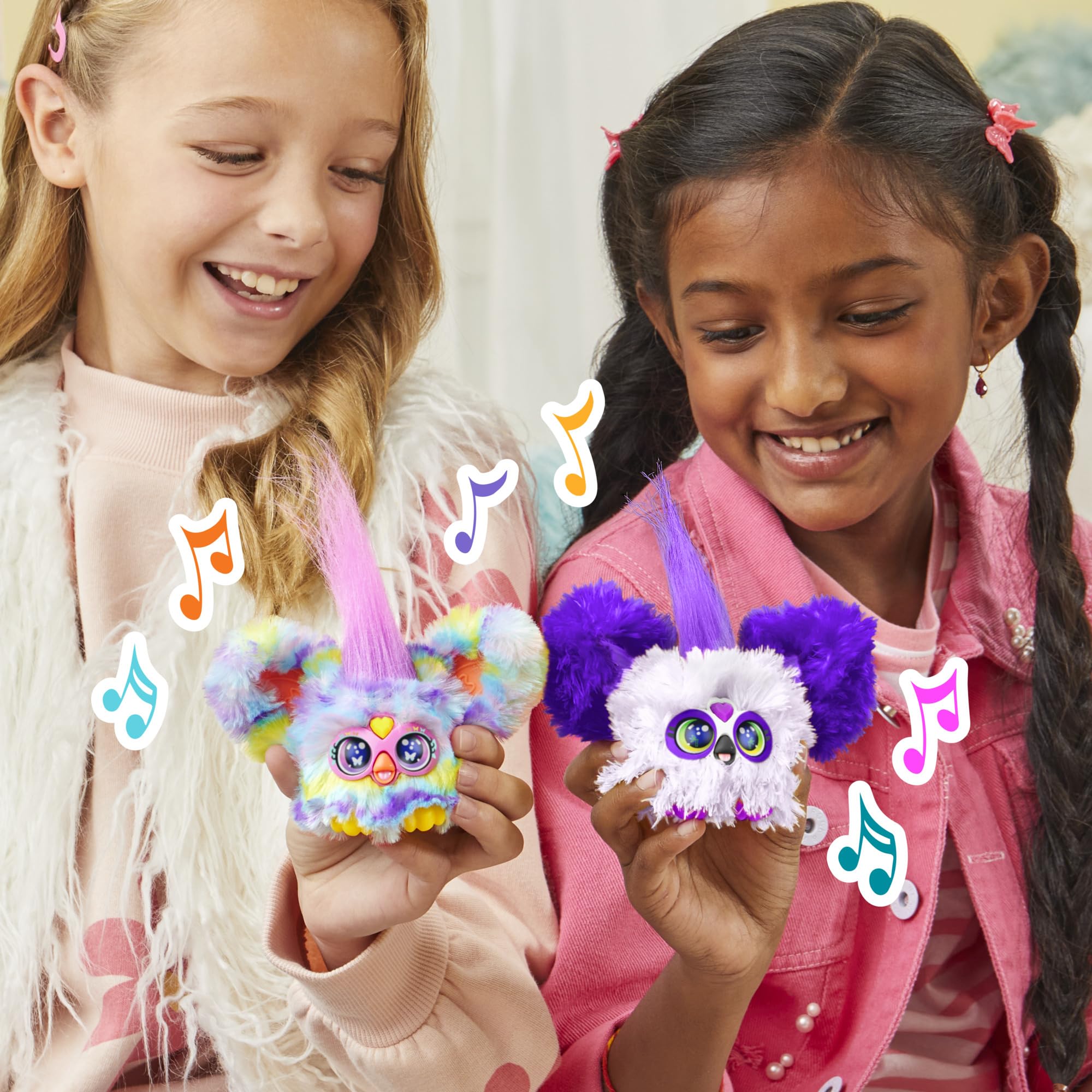 Furby Furblets Swee-Dee colorful fur for spring vibe