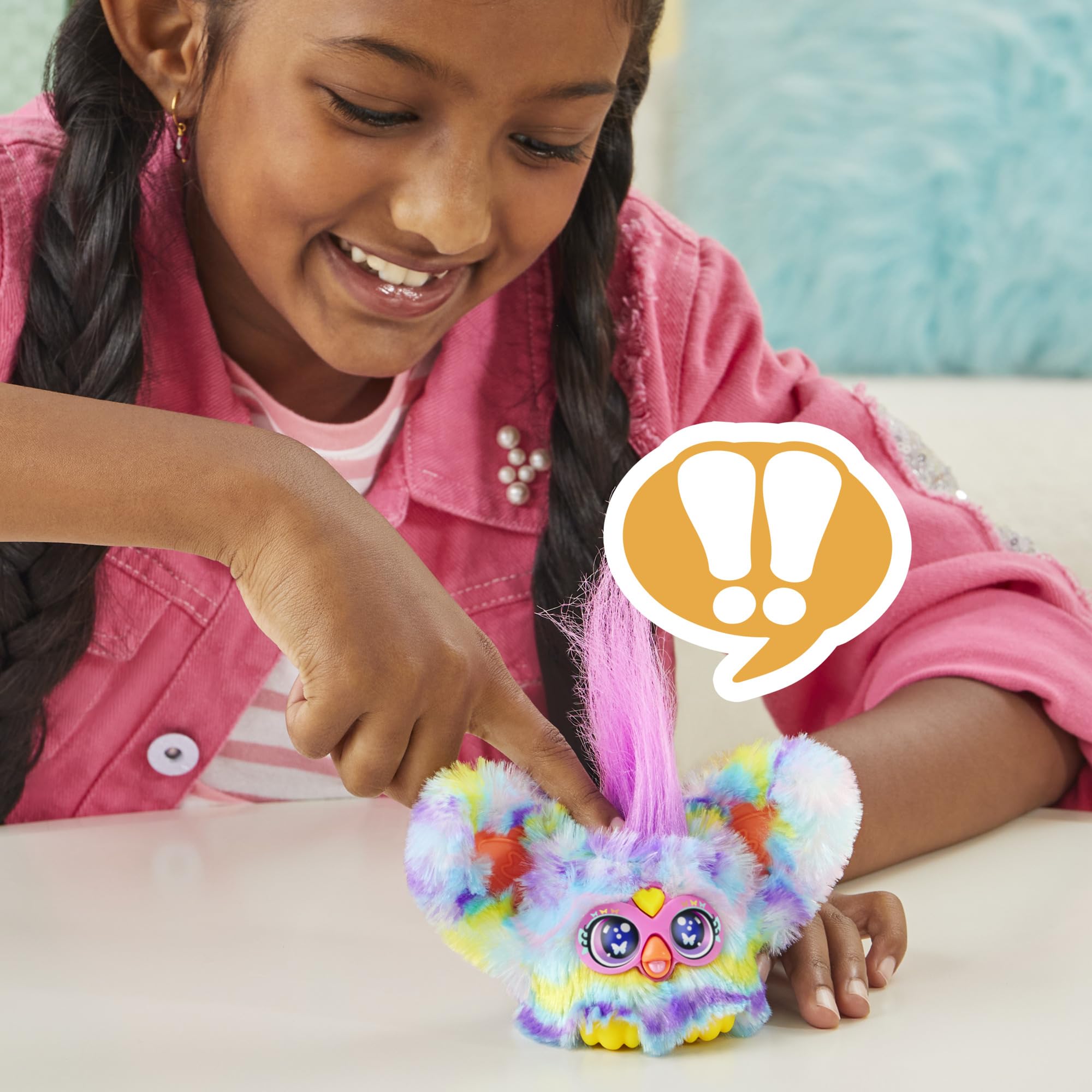 Furby Furblets Swee-Dee head activation powers phrases