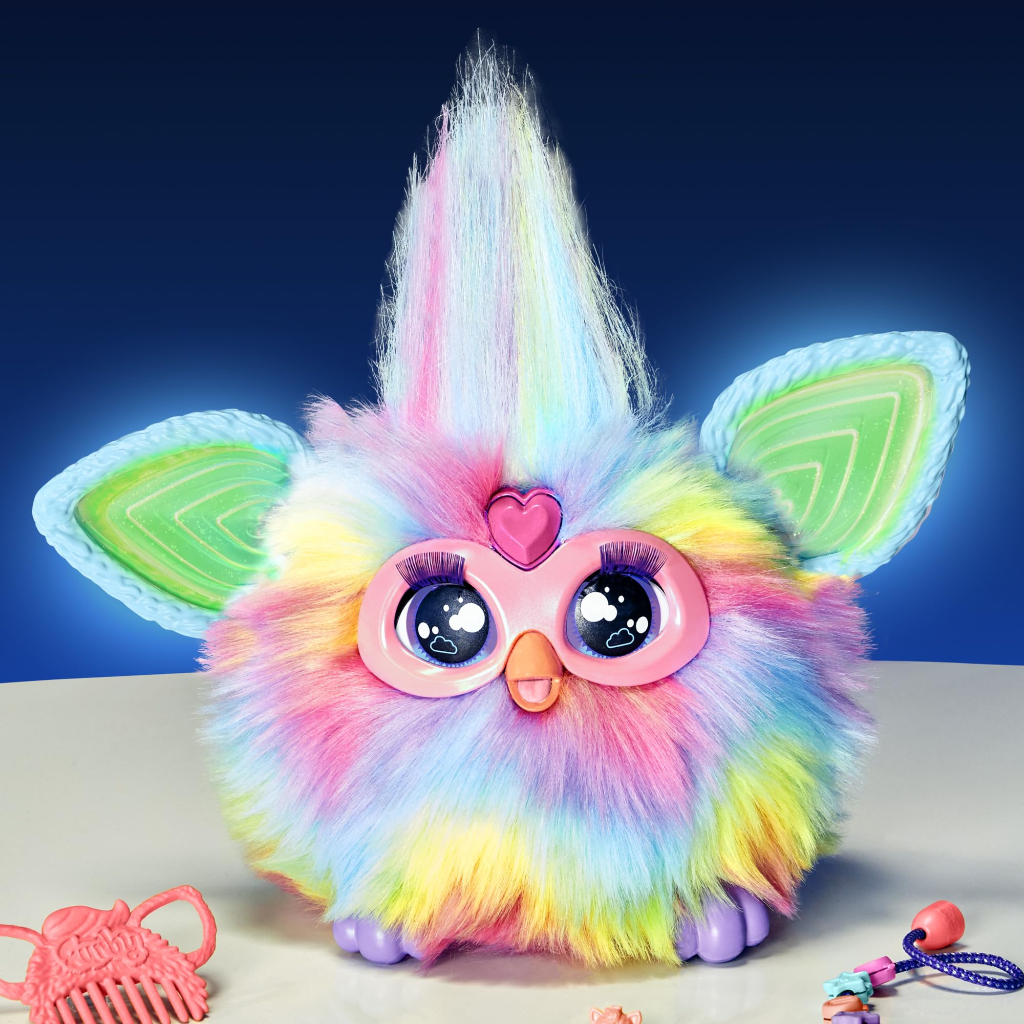 Furbys paired interaction with another Furby creates friendly moments.