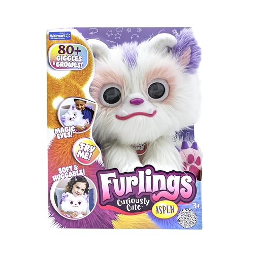 Furlings Aspen animated eyes conveying emotion to invite interactive storytelling