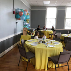 FurPaw baby shower centerpiece with durable 350g card stock