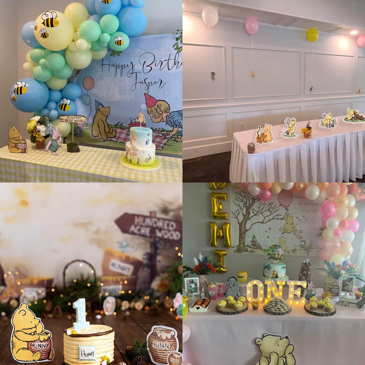 FurPaw 8-inch woodland party decoration enhances table settings