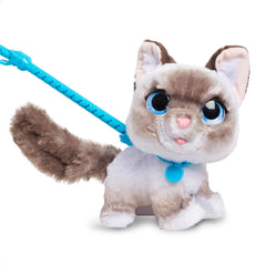 FurReal front view of boxed Wagalots Kitty showing features and appeal