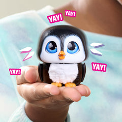 Shivers penguin eye blinks add lifelike charm during play