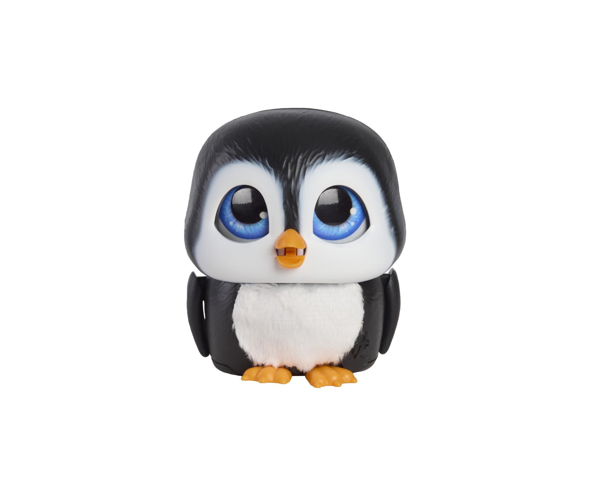 FurReal Handfuls Shivers penguin palm play pose for warm, interactive fun