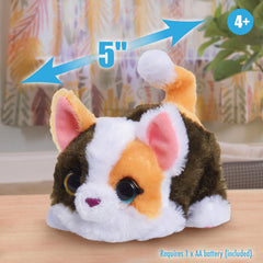 FurReal My Minis kitty in house-shaped box packaging, ideal for gifting and display