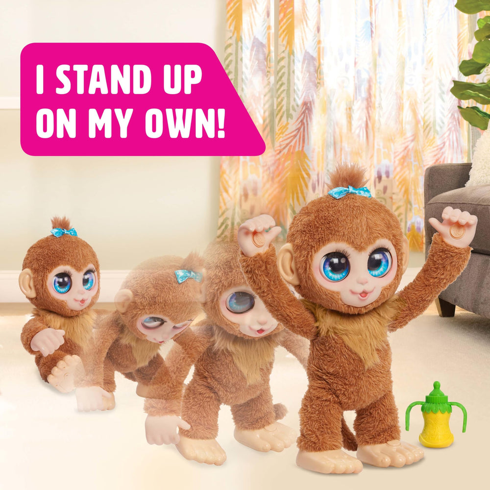 FurReal Peanut walking action demonstrating motion play benefit