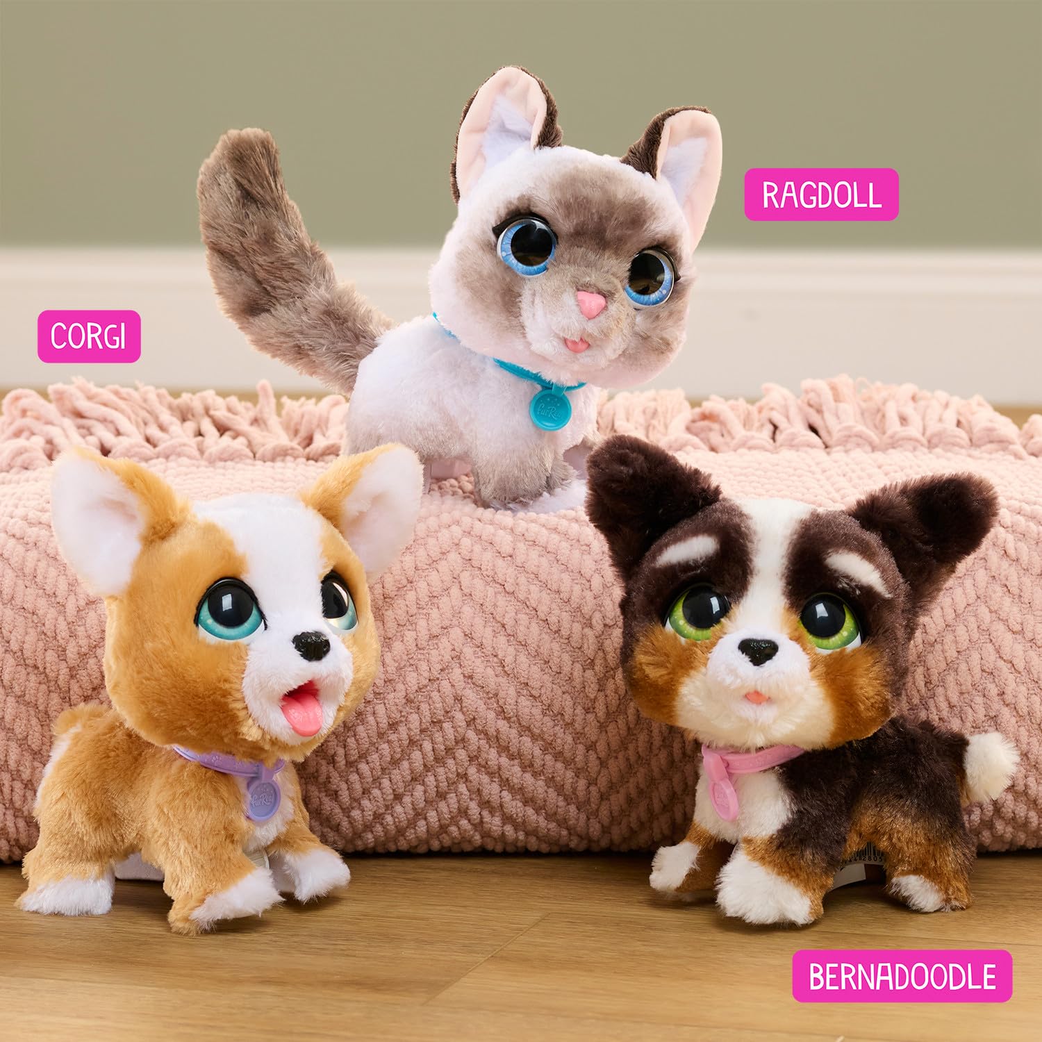 furReal Poop-A-Lots Corgi toys for kids' imaginative family fun.