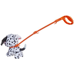 FurReal Poopalots Big Wags Dalmatian enjoys feeding with included treats.
