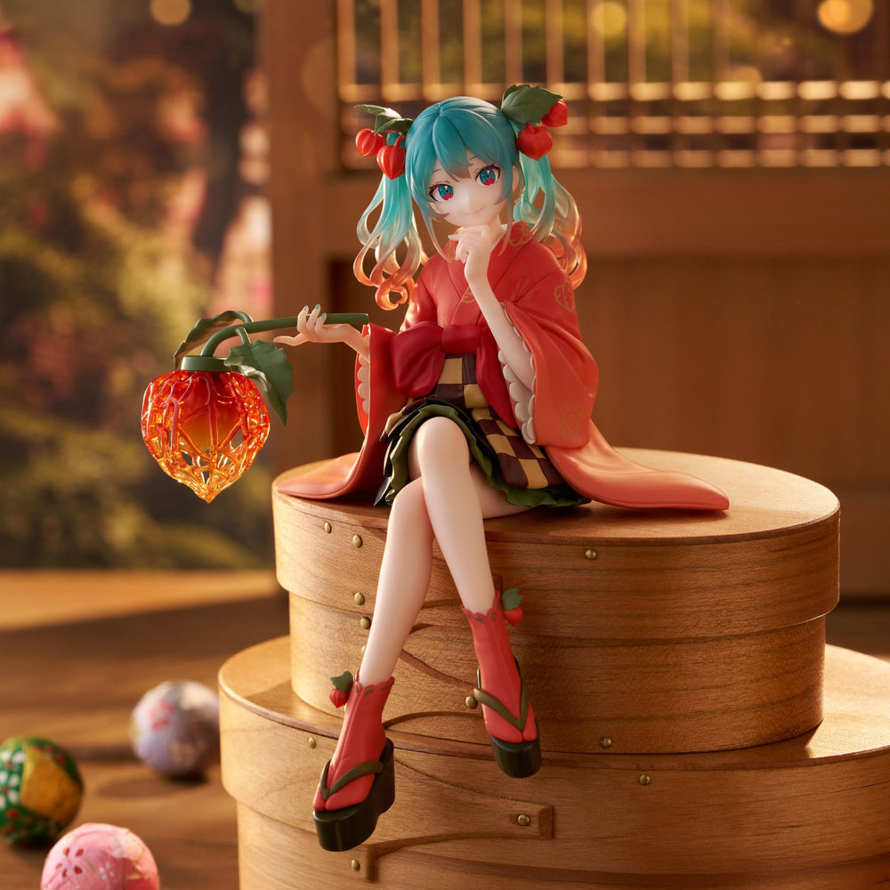 FuRyu Hatsune Miku Noodle Stopper Figure, licensed product, ideal for giftable collectibles.