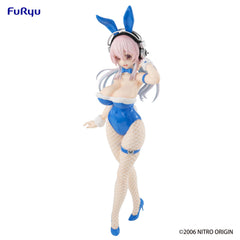 Furyu Super Sonico BiCute Bunnies Blue Rabbit art detail highlights textures for collectors