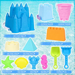 FUSPWEAO sand castle kit offers versatile outdoor play for kids