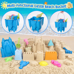 FUSPWEAO small castle bucket for portable, mess-free sand fun