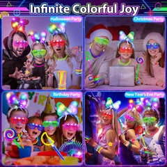 FUSPWEAO butterfly light up rings add whimsy and glow to costumes