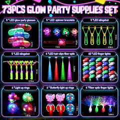 FUSPWEAO fiber optic finger lights deliver vivid effects on demand