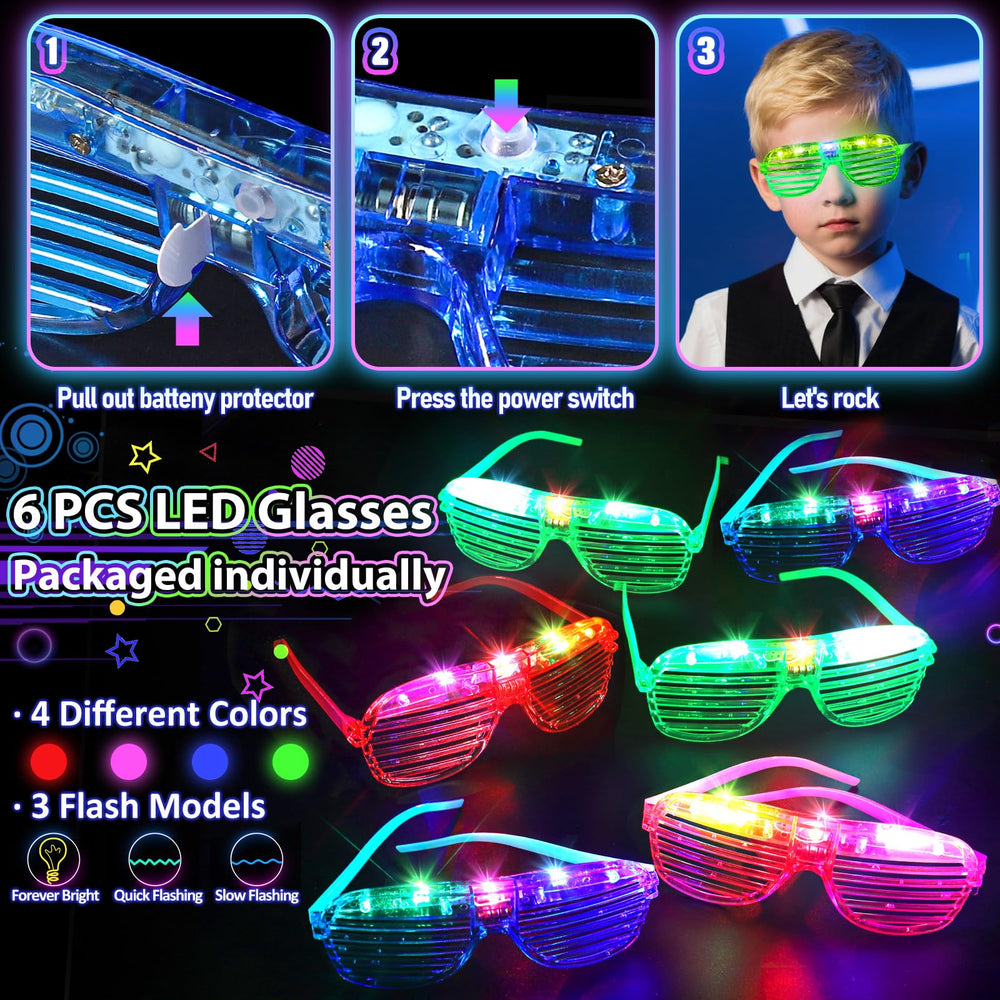 FUSPWEAO LED hairbands glow for festive fashion at celebrations