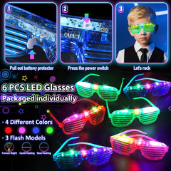 FUSPWEAO LED hairbands glow for festive fashion at celebrations