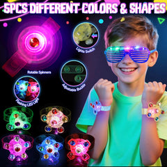 FUSPWEAO LED slingshot lights up outdoor games with secure, kid-friendly design