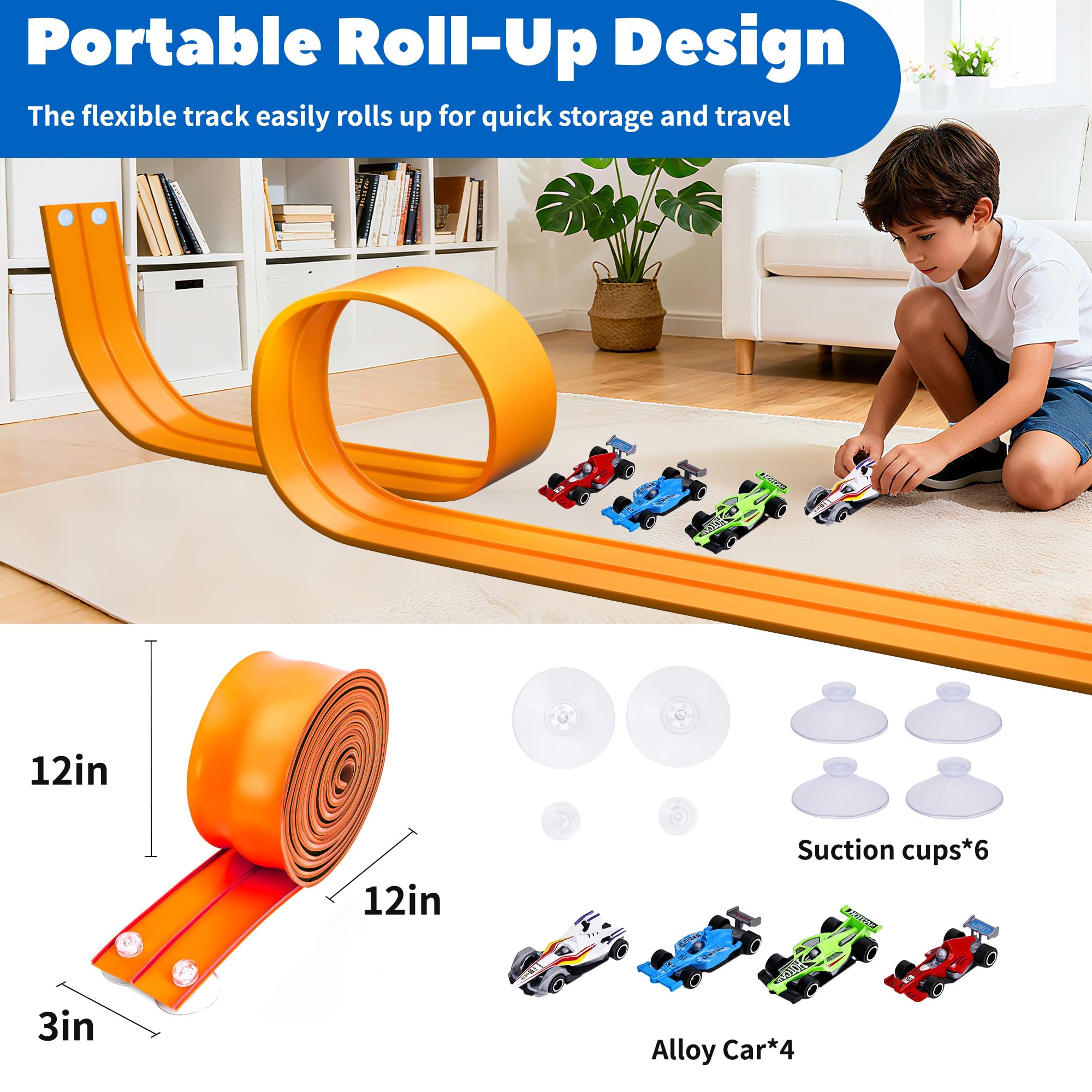 FUTESI 164-diecast car compatibility supports versatile play.