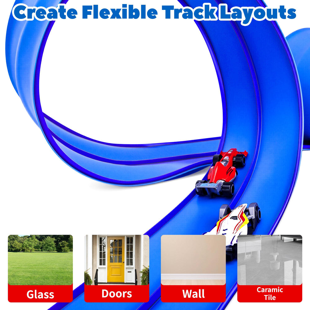 FUTESI durable PVC construction maintains track flexibility