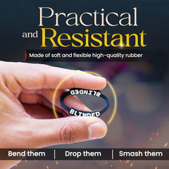 Futhark DND Condition Rings fit standard size miniatures on bases.