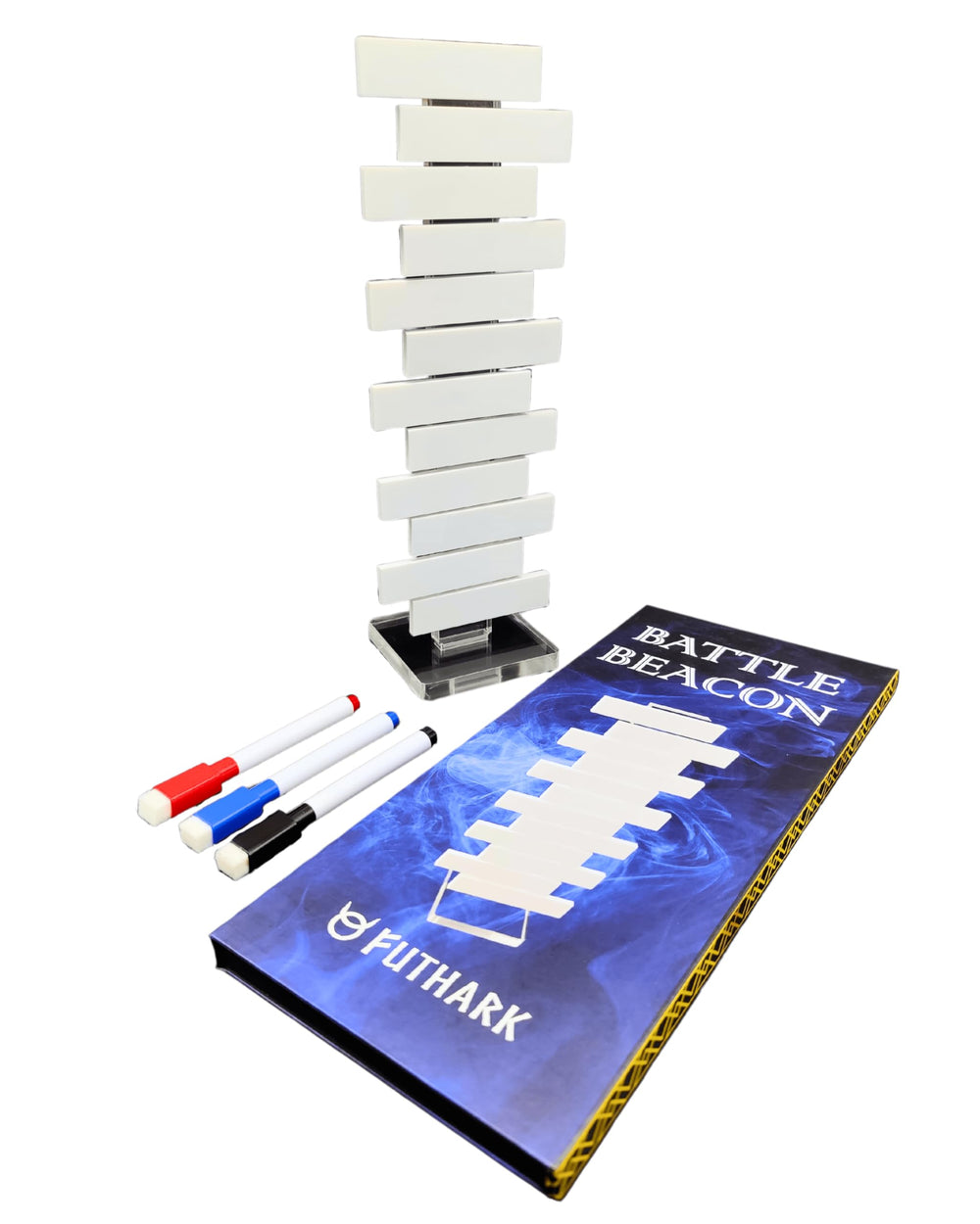 Futhark DND Initiative Tracker tower demonstrates quick setup for clear turn order.