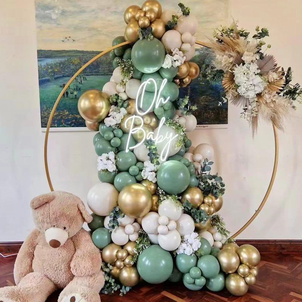 Futureferry baby shower arch backdrop for stylish celebration spaces