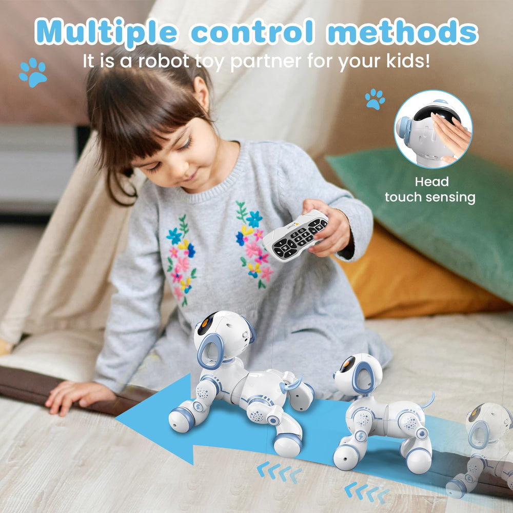 FUUY Robot Dog programmable actions encourage creativity and problem-solving.