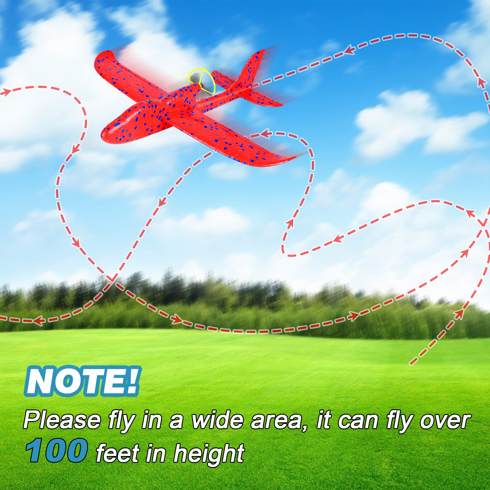 Fuwidvia safe EPP material for kid-friendly flying toy