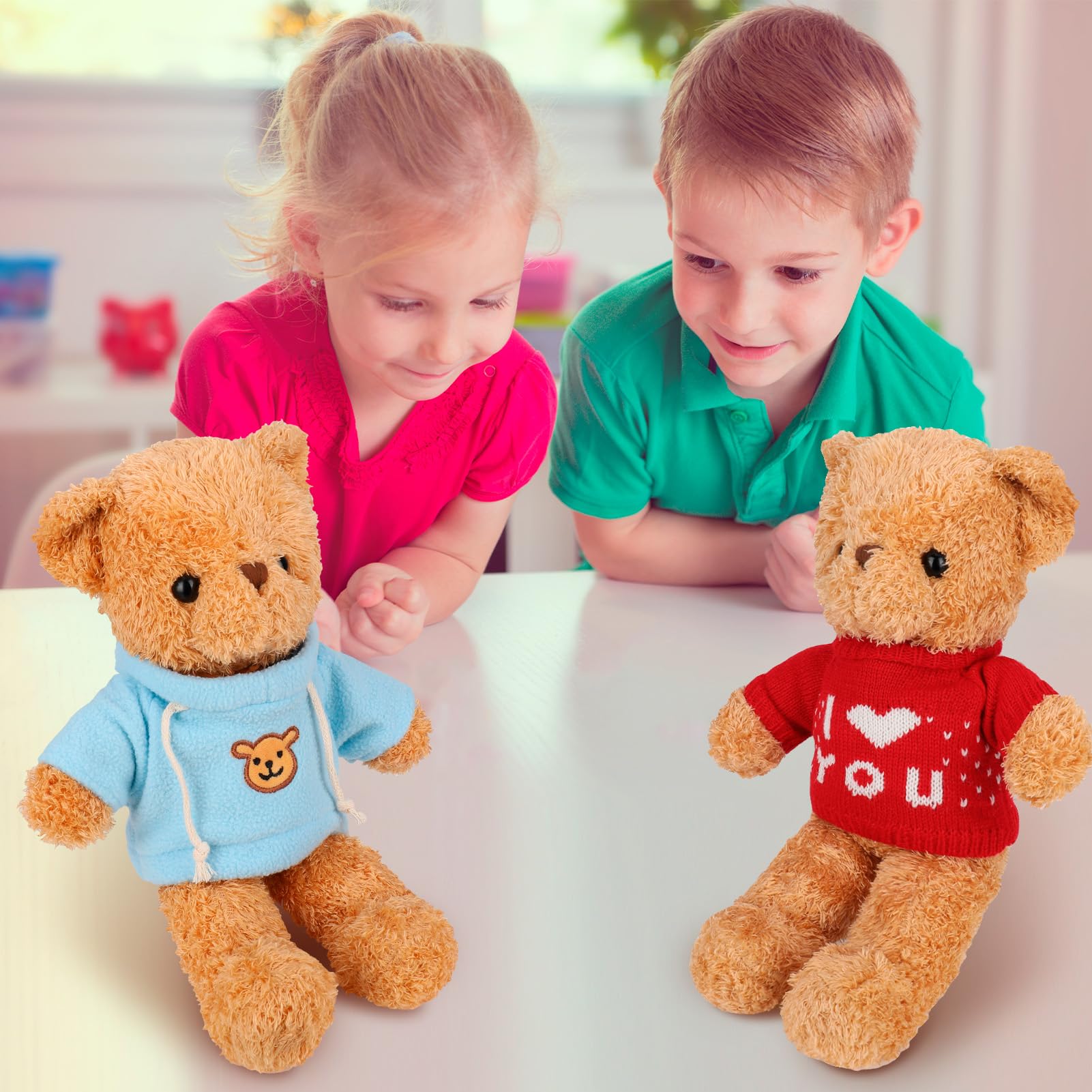 Fuyamp washable bear clothes that resist fading and can be reused.