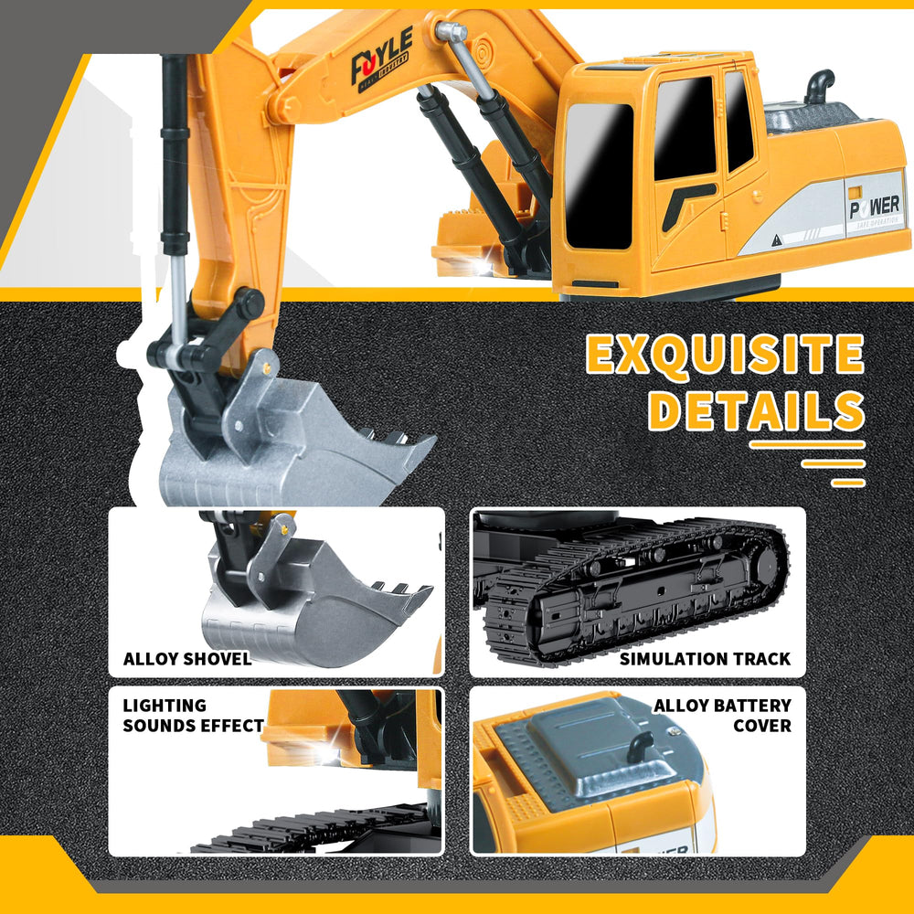 FUYLE excavator toy included accessories ready for gifting