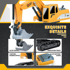 FUYLE excavator toy included accessories ready for gifting