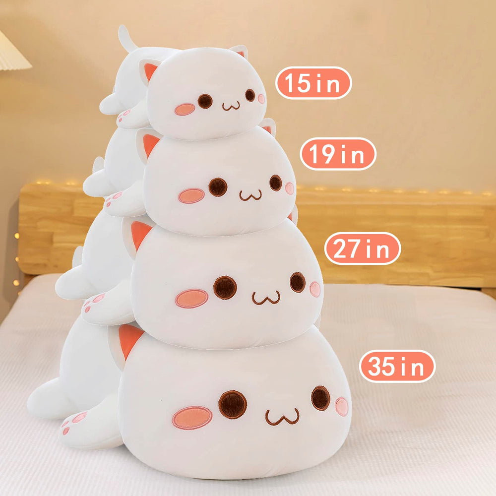 FUYU gift-ready cat plush toy for kids and cat lovers.