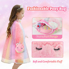Fuzmo Kids Makeup Kit dress-up shoes complete a royal costume for twirl-worthy pretend adventures.