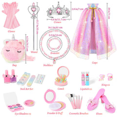 Fuzmo pink jewelry set complements outfits and daily dress-up fun.