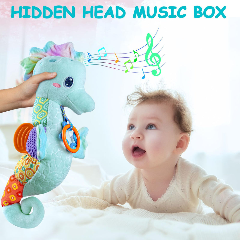 Fuzqq Seahorse back textured papers promote tactile exploration