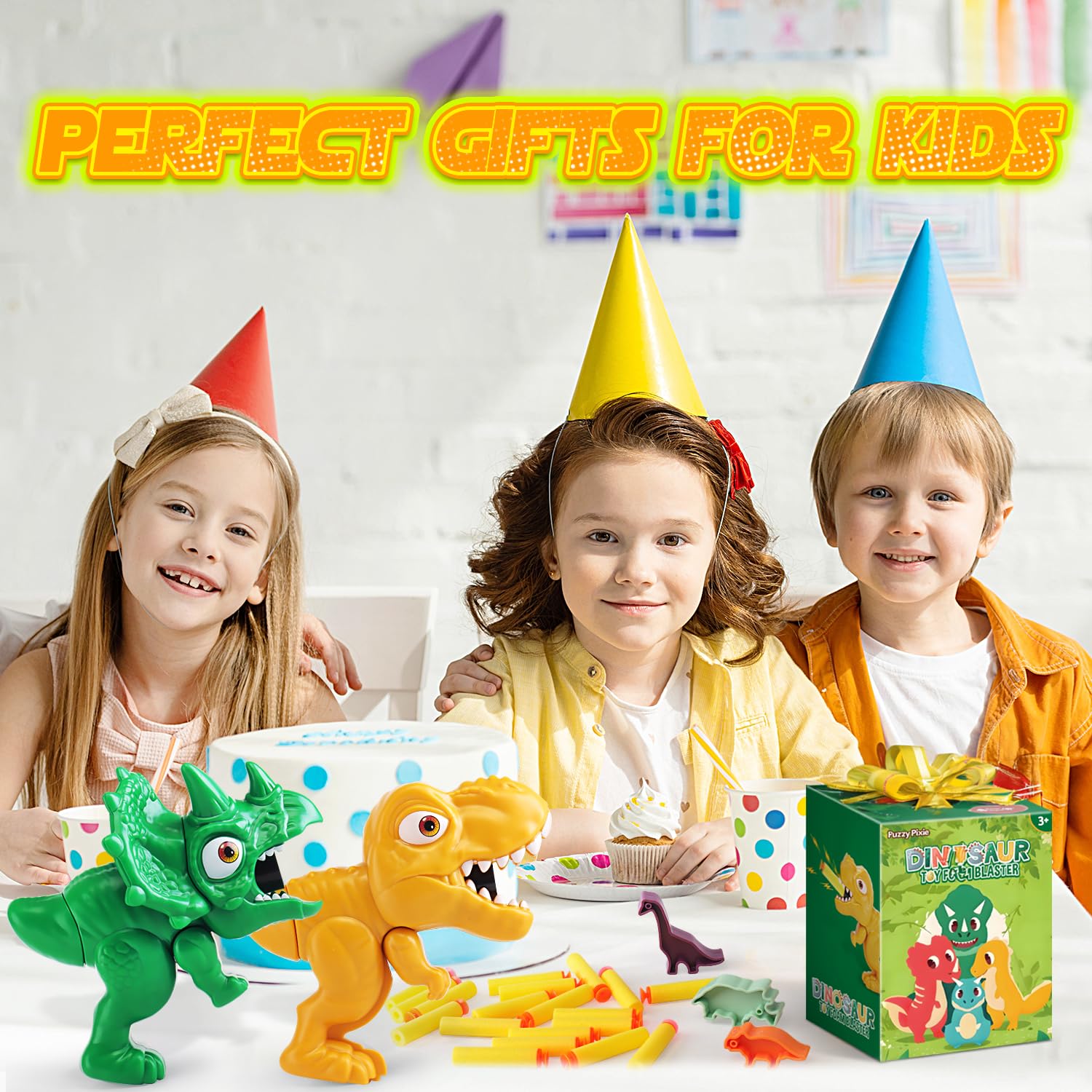 Fuzzy Pixie dart shooter set battery-free action for quick games