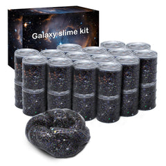 fvnwrtuxi Galaxy Star Slime 24-pack colorful marbled texture sparks creative play