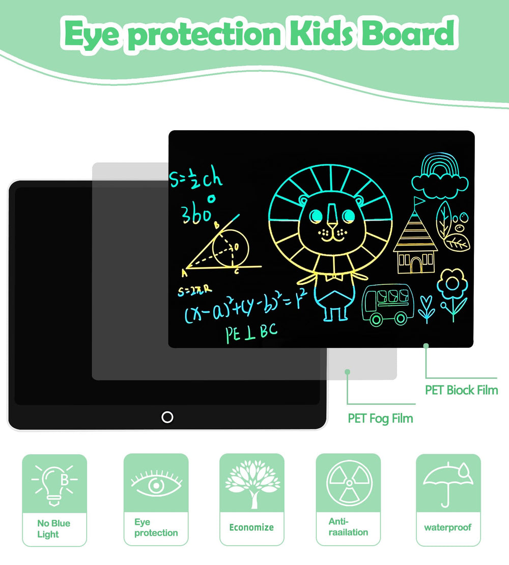 FXI LCD Writing Tablet built-in battery life lasts thousands of uses