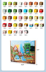 FXZYIXS Magnetic Blocks idea-booklet adds pattern inspiration.