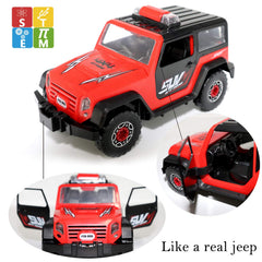 A child using the FYD drill to assemble a jeep, promoting fine motor skills