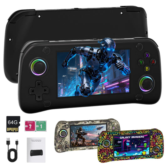 FYGOD.EDD G28 with 4.3-inch IPS display for crisp retro visuals on the go.